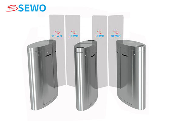 comprar 40 pessoas/min Porta deslizante Torneiro de altura total para estação de autocarros / edifício de escritórios online manufacture