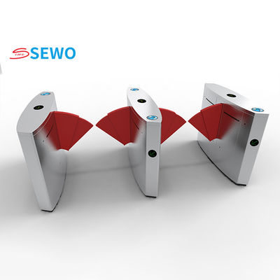 kopen Ultra Wide Flap Gate Barrier, Elektronisch High Speed Turnstile Flap Barrier online manufacture