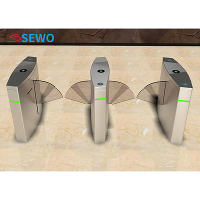 Beli OEM Gerbang Penghalang Elektronik Gerbang Penghalang Flap Turnstile Dengan Sistem Otomasi Gerbang online manufacture