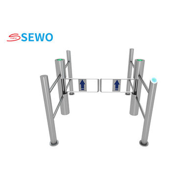 Beli Gerbang Swing Turnstile Pejalan kaki Customized 304 stainless steel Untuk supermarket online manufacture