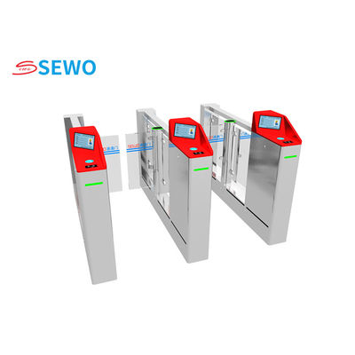 خرید محافظ امنیتی پیشرفته دروازه سرعت پیاده با خواننده کارت شناسايي RFID online manufacture