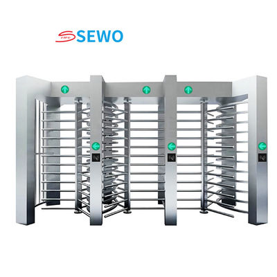 kupować Gym Turnstile pełna wysokość brama z zasilania AC220V i skanera kodów kreskowych online manufacture