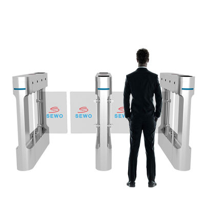 Beli 304 Sistem Masuk Turnstile Baja Tidak Berlemak Penghalang Ayunan Turnstile Akses Control Sistem Keamanan online manufacture