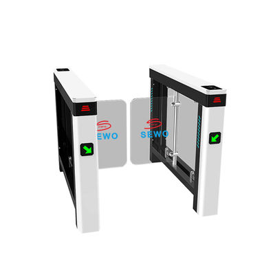 Elegant Swing Gate Turnstile SUS304 Stainless Steel Passing Width ≤1100mm Perfect for Public Facilities and Entry Points