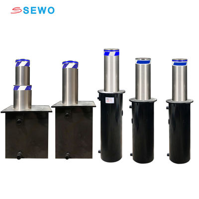 Beli Otomatis Retractable Hydraulic Bollards Remote Control Steel Bollard untuk Kontrol Lalu Lintas dan Manajemen Akses online manufacture