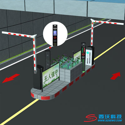 SEWO Smart Parking System with 300 Million HD Recognition and ANPR/LPR/ALPR Automatic Car Plate Number Recognition