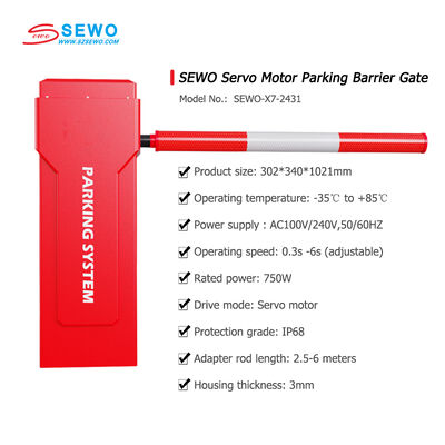 Automatic Road Gate Barrier Articulated Boom Barrier Electric Boom Gate