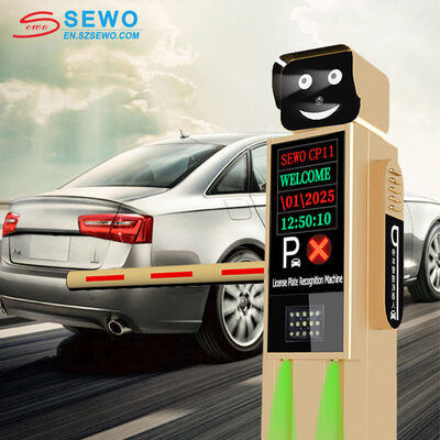 comprar SEWO Personalizable 3 millones de HD LPR Cámara Puerta de Barrera de Boom con acero y vidrio templado para el sistema de estacionamiento ALPR online manufacture