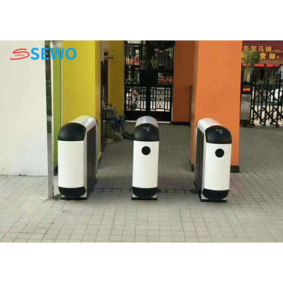 ป้องกันชนกันเด็ก Turntile ประตู 304 สแตนเลส Smart Turnstile การควบคุมการเข้า