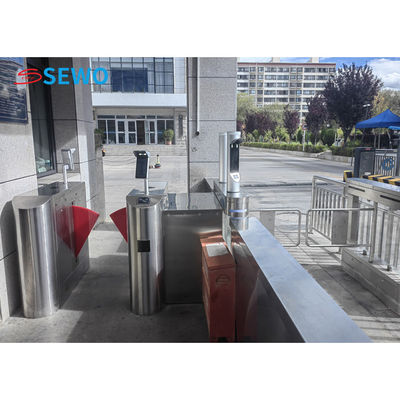 Reconnaissance faciale Barrière à volet Porte tourniquet, Barrière piétonne Porte pour la gare routière