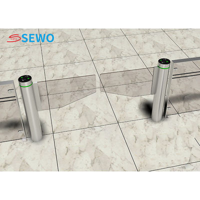 Harga yang bagus Supermarket Entrance Swing Barrier Gate, Security Entrance Swing Gate Sistem Kontrol Akses on line