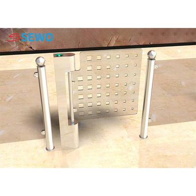 Harga yang bagus Supermarket Vertikal Swing Gate Akses Control Kecepatan Turnstile Barrier Gate on line