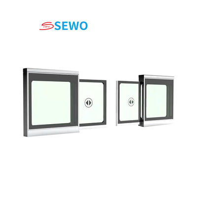 Un buon prezzo. Turnioli di sicurezza in vetro interno/esterno Piattaforma di gestione del controllo dell'accesso Porte a schermo in linea