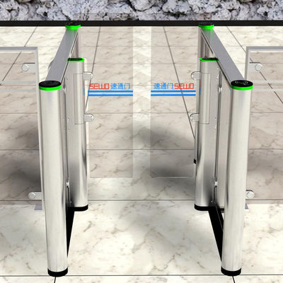 คนเดินเท้า สายด่วน Swing Gate Turnstile ประตูทางเข้า Swing Barrier Turnstile