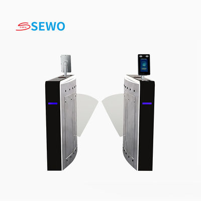 Un buen precio. 45 personas/min de velocidad de paso Puerta de barrera de seguridad con tapa para control de acceso Solución interior duradera en línea