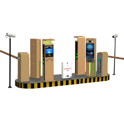 กล้องรับรองทะเบียนพรีเมี่ยม พร้อมระบบจอดรถ RFID เครื่องแจกใบจอดรถ
