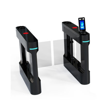 İyi bir fiyat. Süpermarket Spor Salonu için RFID Parmak İzi QR Kodlu Yüz Tanıma Swing Turnike Kapısı çevrimiçi