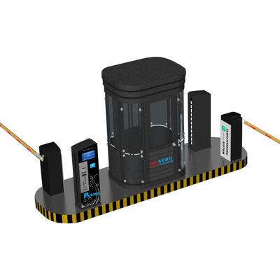 Un buon prezzo. Controllo dell'accesso al veicolo SEWO Portale di barriera elettronica con stazione di pagamento di parcheggio intelligente e alloggiamento in vetro temperato in acciaio in linea