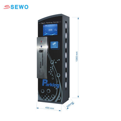 SEWO Automatic Payment Parking Ticket System with Offline Operation and Steel & Tempered Glass Housing